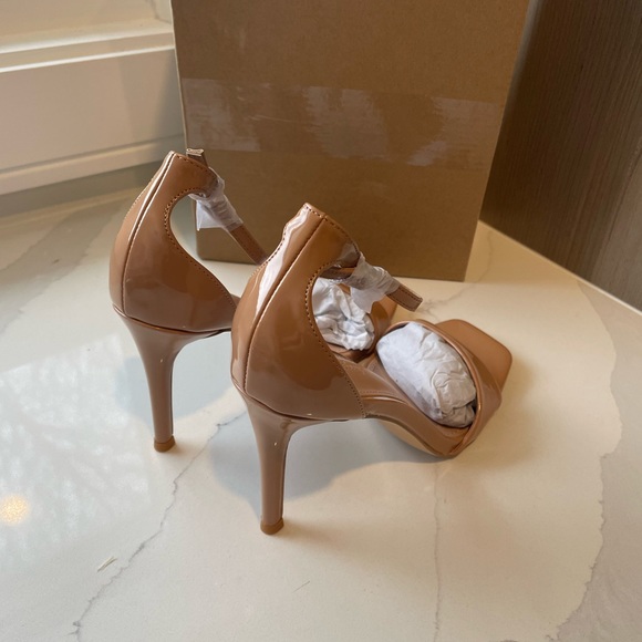 SIZE 7 PIEPIEBUY WOMENS SQUARE TOE ANKLE BUCKLE - Picture 4 of 9